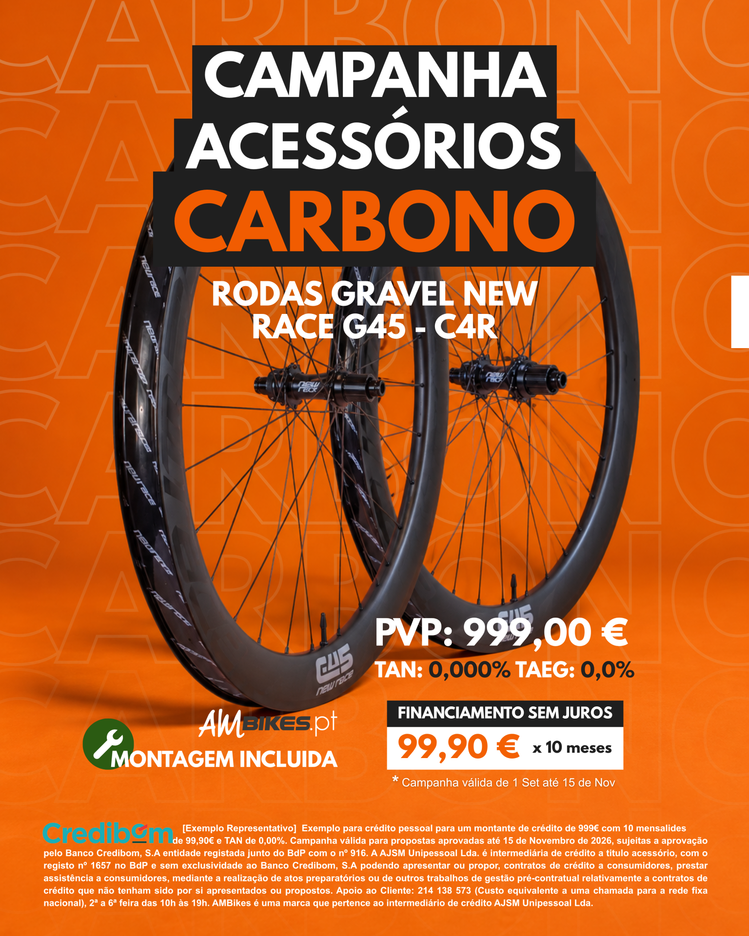 Rodas GRAVEL New Race G45 - C4R