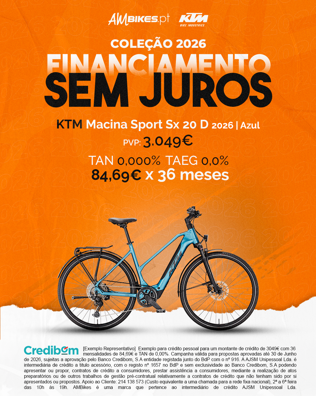 KTM Macina Sport SX 20 Da 2026 | Azul