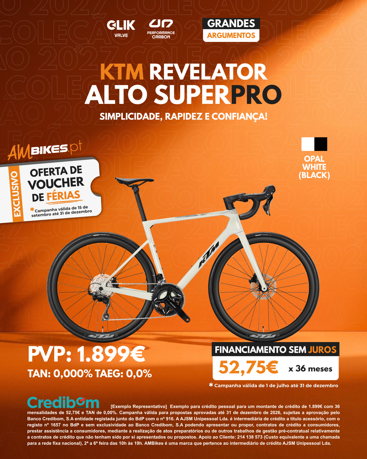 KTM Revelator Alto SuperPRO | Opal White (Black)