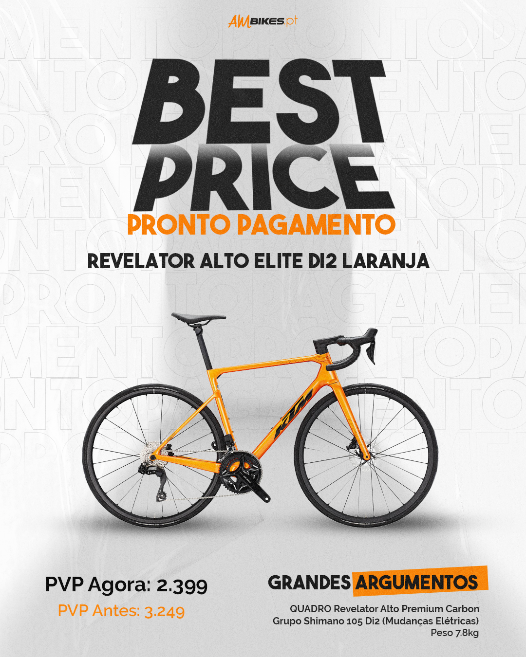 KTM Revelator Alto Elite Di2 Laranja