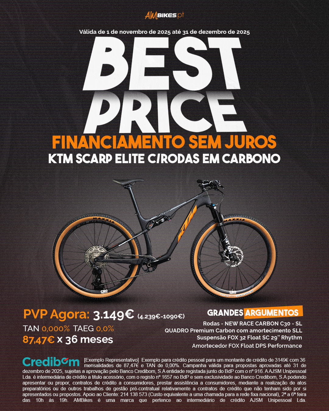 KTM Scarp Elite XT | Rodas em Carbono