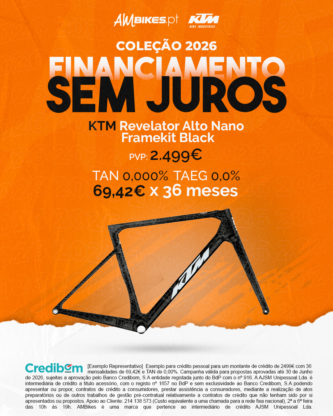 KTM Revelator Alto Nano Framekit Black