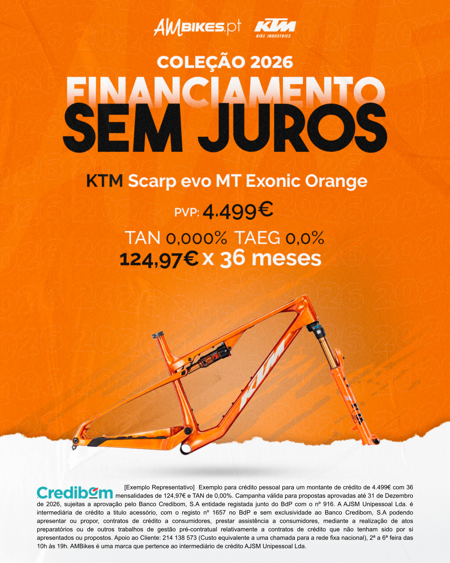 Quadro KTM Scarp Evo MT Exonic - Orange