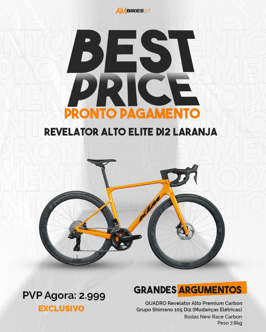 KTM Revelator Alto Elite Di2 Laranja