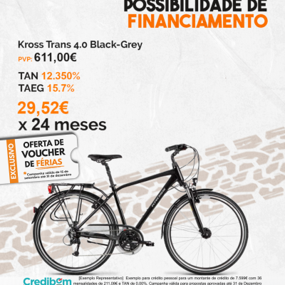 Kross Trans 4.0 Black-Grey