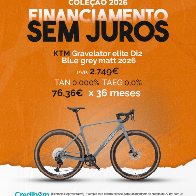 KTM Gravelator elite Di2 2026 | Blue grey matt