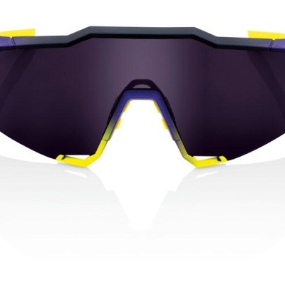 Oculos 100% Speedcraft Metallic Lentes Dark Purple