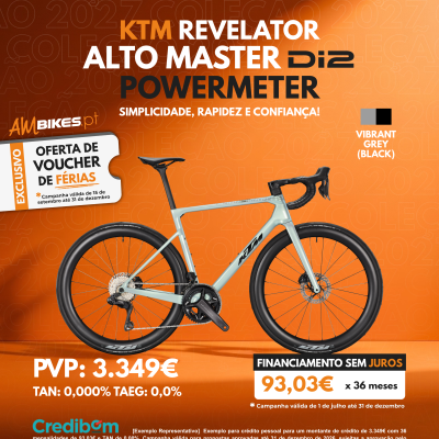 KTM Revelator Alto Master Di2 | Powermeter | Vibrant Grey (Black)