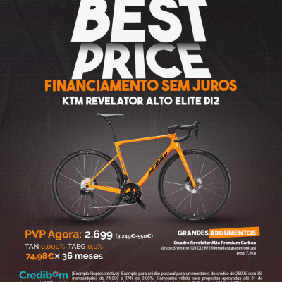 KTM Revelator Alto Elite Di2- Laranja