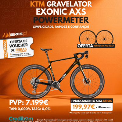 KTM Gravelator Exonic AXS Powermeter