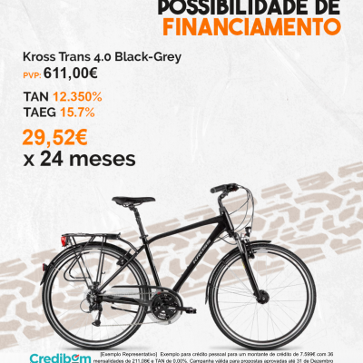Kross Trans 4.0 Black-Grey