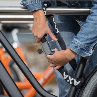 Cadeado Axa Hawk Black 100cm*8mm