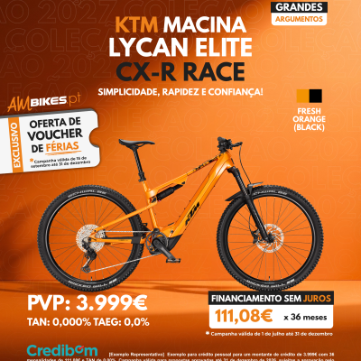 KTM Macina Lycan Elite CX-R Race | Fresh Orange (Black)