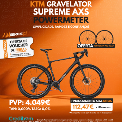KTM Gravelator Supreme AXS Powermeter