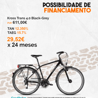 Kross Trans 4.0 Black-Grey