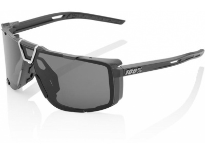 Oculos 100% Eastcraft Preto Matt Lentes Smoke