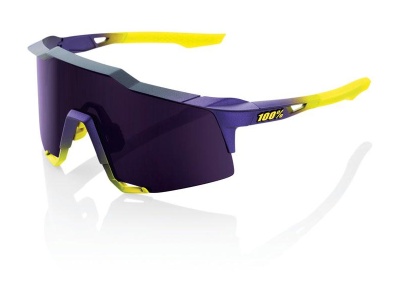 Oculos 100% Speedcraft Metallic Lentes Dark Purple