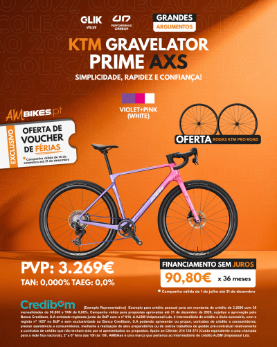 KTM Gravelator Prime AXS | Violet+Pink (White)