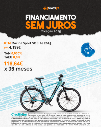 KTM Macina Sport SX Elite - 2025 (Nova Coleção) KTM Macina Sport SX Elite - 2025 (Nova Coleção)