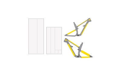 Protector quadro + escora 4&2impact L brilho Protector quadro + escora 4&2impact L brilho