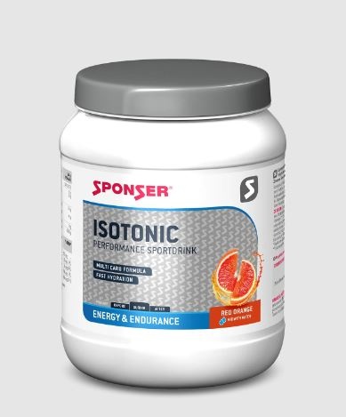 Sponser Isotonic Red Orange 500g Boião