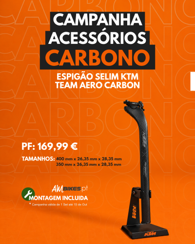 Espigão Selim  KTM Team Aero Carbon