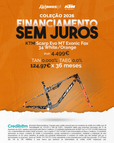 Quadro KTM Scarp Evo MT Exonic Fox 34 - white/orange