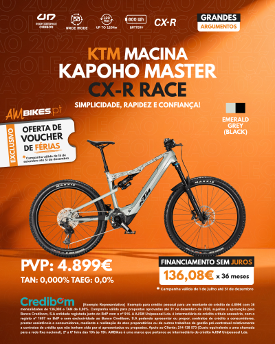 KTM Macina Kapoho Master CX-R Race | Emerald Grey (Black)