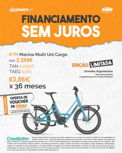 Bicicleta KTM Macina Multi Uni Cargo