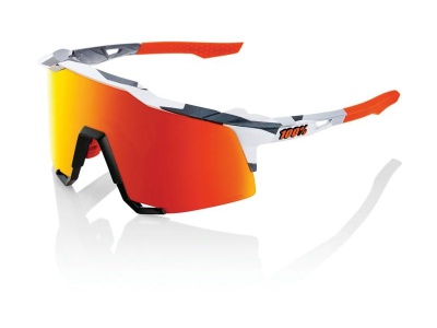 Oculos 100% Speedcraft Cinza Lentes Hiper Verm