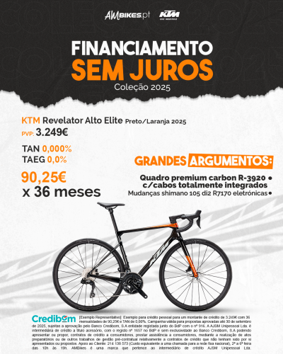 KTM Revelator Alto Elite - Preto/Laranja 2025 KTM Revelator Alto Elite - Preto/Laranja 2025