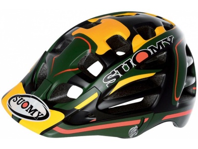 Capacete Suomy Scrambler Desert Green/Yellow