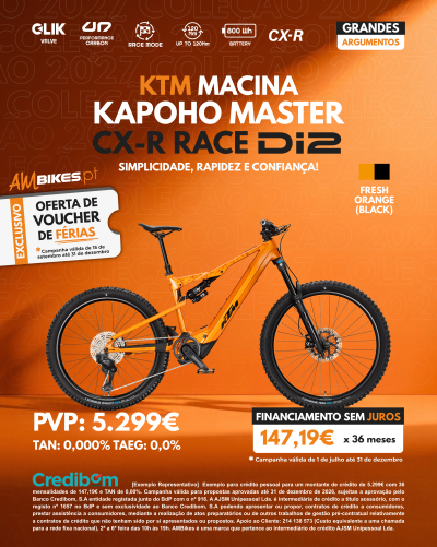 KTM Macina Kapoho Master CX-R Race Di2 | Fresh Orange (Black)