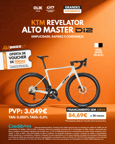 KTM Revelator Alto Master Di2 | Opal White (Black)