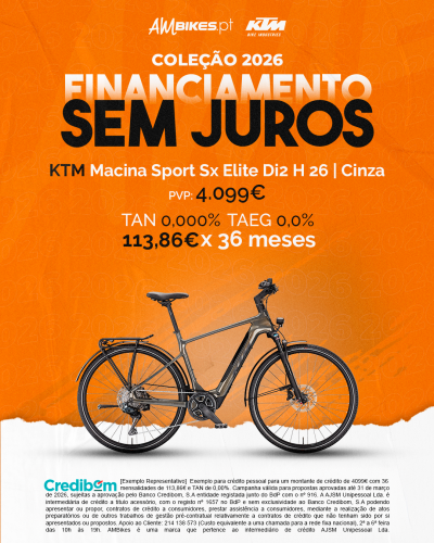 KTM Macina Sport SX Elite Di2 2026 | Cinza