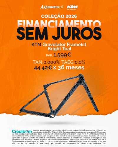 KTM Gravelator Framekit  Bright Teal