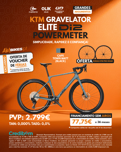 KTM Gravelator Elite Di2 Powermeter | Cape Town Matt (Black)
