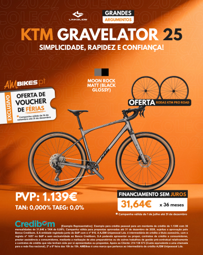 KTM Gravelator 25 | Moon Rock Matt (Black Glossy)