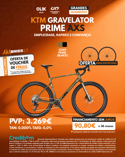 KTM Gravelator Prime AXS | Olive Pearl (Black)