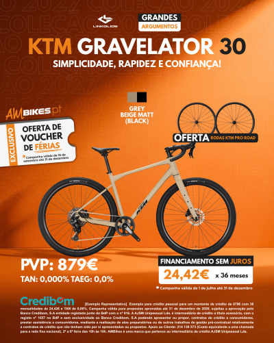 KTM Gravelator 30 | Grey Beige Matt (Black)