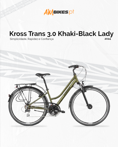 Kross Trans 3.0 Khaki-Black Lady