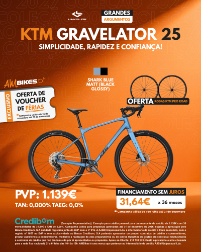 KTM Gravelator 25 | Shark Blue Matt (Black Glossy)