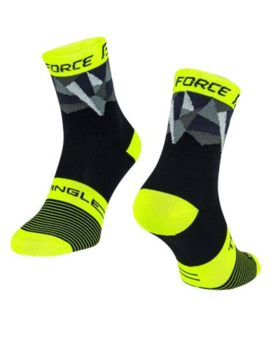 Meias - L/XL - FORCE TRIANGLE, fluo/pr