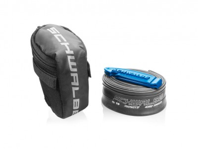 Bolsa de selim Schwalbe com câmara de ar e desmontas