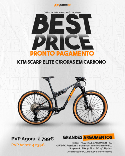 KTM Scarp Elite XT | Rodas em Carbono