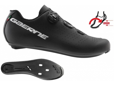 Sapato de Estrada Gaerne Sprint Wide Black