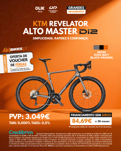 KTM Revelator Alto Master Di2 | Moon Rock Matt (Black+Orange)