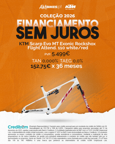 Quadro KTM Scarp Evo MT Exonic Rockshox Flight Attend. 110 - white/red