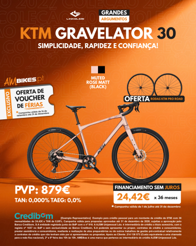 KTM Gravelator 30 | Muted Rose Matt (Black)