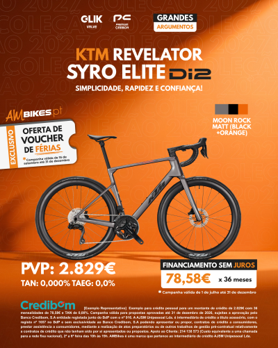KTM Revelator Syro Elite Di2 | Moon Rock Matt (Black+Orange)